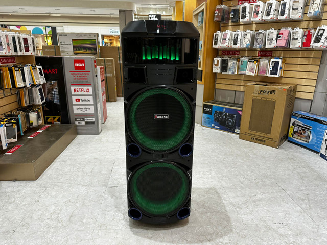 MT1268 Portable Wireless Party Trolley Speakers 12" x 2" in Performance & DJ Equipment in Oshawa / Durham Region - Image 2