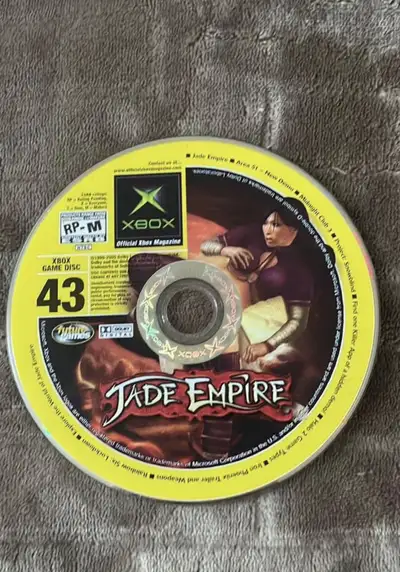 Xbox Game Disc #43 Jade Empire Demo Disc, View more