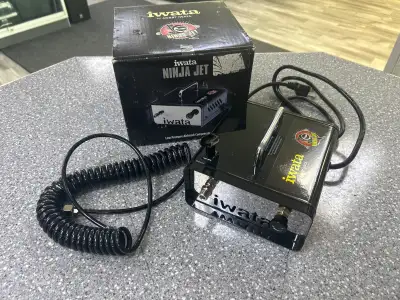 Iwata Ninja Jet Airbrush Compressor Boxed, View more
