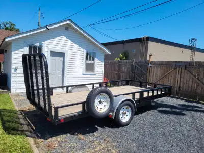 I'm selling my 14' PJ Trailer, a reliable utility trailer that's ready for your hauling needs. This...