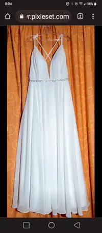 Wedding Dress for sale $250 size 14