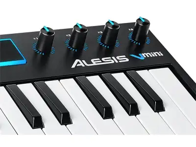 Alesis V-Mini 25-Key USB MIDI Keyboard Controller w/Professional, View more