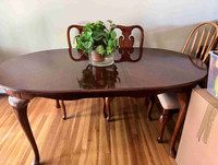 Dining Table/ China Cabinet