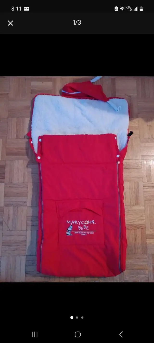 Housse d’hiver pour la poussette  - Winter pocket for stroller in Strollers, Carriers & Car Seats in City of Montréal - Image 2