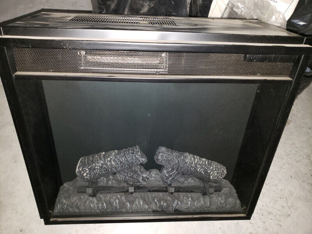 Electric Fireplace Insert 23"  28"  Brand new in Fireplace & Firewood in Markham / York Region - Image 3