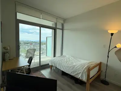 Female roommate wanted. Private furnished room with your own bathroom, near Gilmore Station in Burna...