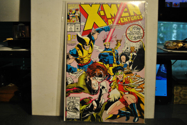 X-Men Adventures #1 (Nov 1992, Marvel) 1st Print VF+ in Arts & Collectibles in Vancouver
