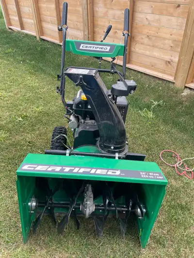 Certified Snow Blower, View more