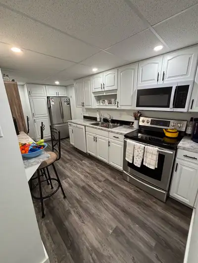 AVAILABLE MAY 1ST 2 bedroom 1 bathroom basement suite in Barnhartvale. 15 min from downtown. $1700 R...
