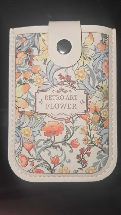 Retro Art Flower Card Holder, View more
