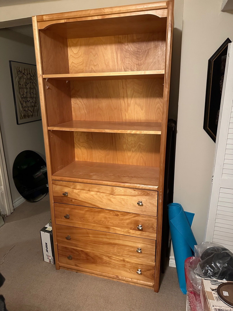 Solid wood Dresser with shelves Dressers & Wardrobes City of