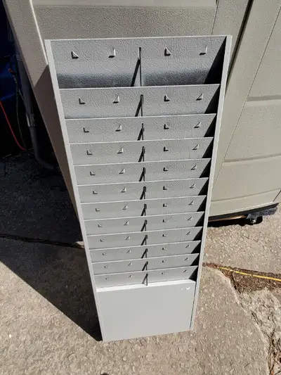 First $120 takes it. I am not looking for any offers. Buddy Products punch card holder. 28.5 H x 11...