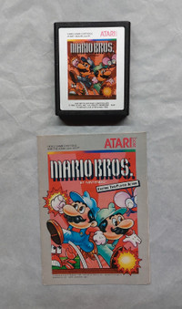 Atari 2600 Mario Bros with Manual 