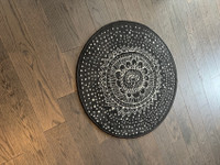 Ikea small round rug