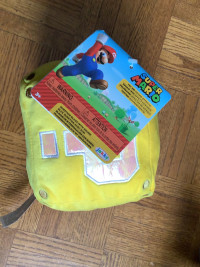 Super Mario plush Question Cube