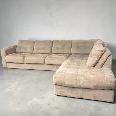 Costco Beige Sectional Couch, View more