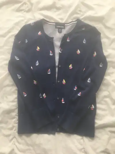 2 Lands' End cardigans XS/S Petite, View more