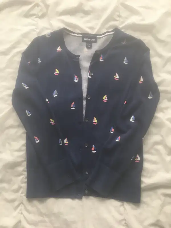 2 Lands' End cardigans XS/S Petite in Women's - Tops & Outerwear in City of Toronto - Image 2