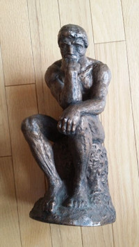 Vintage Sculpture - The Thinker by Austin Productions