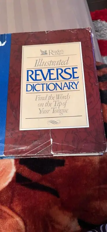 BRAND NEW ILLUSTRATED REVERSE DICTIONARY (1991), View more