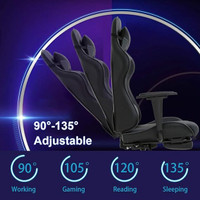 VON RACER Massage Gaming Chair - High Back Racing -$135