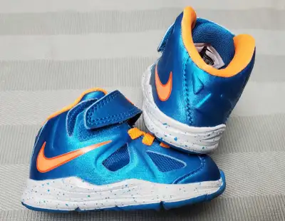 New toddler lebron 10 Miami Dolphins sz 3C, View more