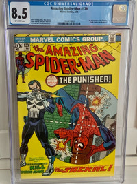 AMAZING SPIDER-MAN #129 CGC 8.5