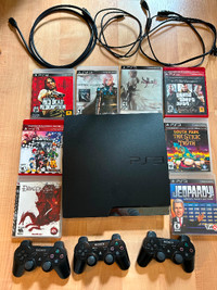 PlayStation 3 with 8 Games