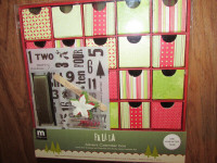 Fa la la Advent Calendar kit, brand new in box!