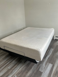 Bed and tv table