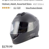 new motorcycle helmet