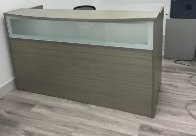 Akita Office Furniture Check what we have: Various styles available!. Reception With the Front Glass...