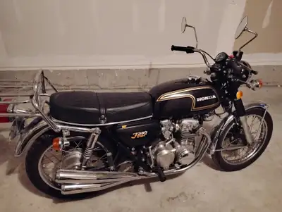 1974 Honda CB350F 3,661miles =5,891kms All original parts including exhaust (4 pipes) Minor original...