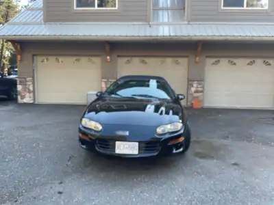 2002 Camaro Z28 35th Anniversary Edition 2 Door Convertible, Triple Black, with <30k KM. Excellent C...
