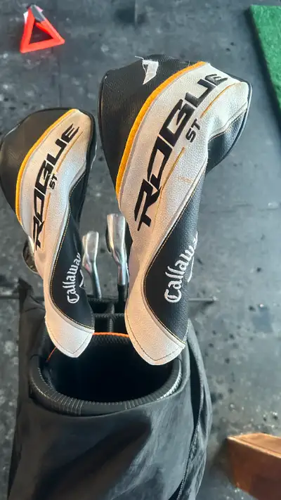 Callaway Rogue Driver + Fairway Wood Golf Clubs, View more