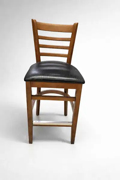 Solid Wood Bar Chairs / Bar Stools - Set of 9, View more