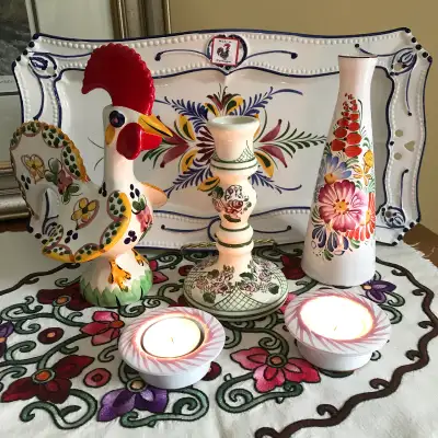 $8-10 ea New Platter Portugal, Austrian Candle Holders, View more