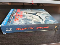 Inception Blu-ray with Shooting Script Christopher Nolan booklet