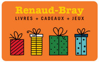 Carte cadeau Renaud-Bray