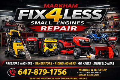 Fix 4 Less Small Engine Repair – Spring Lawnmower & Equipment, View more