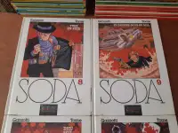 Soda Bandes dessinées BD Lot de 4 bd différentes élaguées 