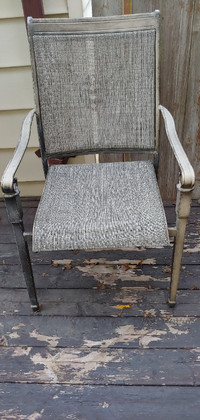 Alumium chair Vintage look