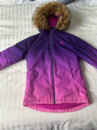 Girls Under Armour Jacket and Snow pants