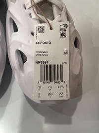 Adidas adiFOM Q Shoes - Stylish Comfort - White