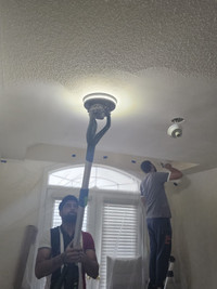POPCORN CEILING REMOVAL