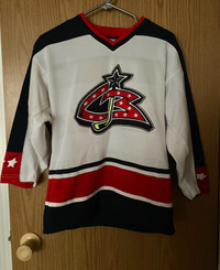 Columbus Blue Jackets Vintage Hornet Youth Small Jersey
