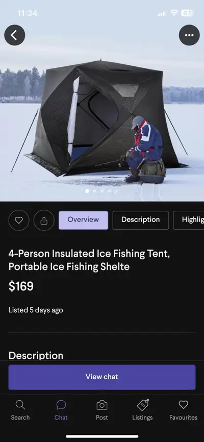 Outsunny Insulated   Ice Hut           new price, View more