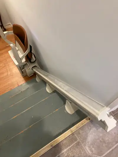 Unused Chair lift. 2 of them. Make is Stannah. Model: Siena. 6 steps each. Less than 2 Years use. Le...
