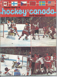 tournoi 1976 Canada cup bilingual magazine