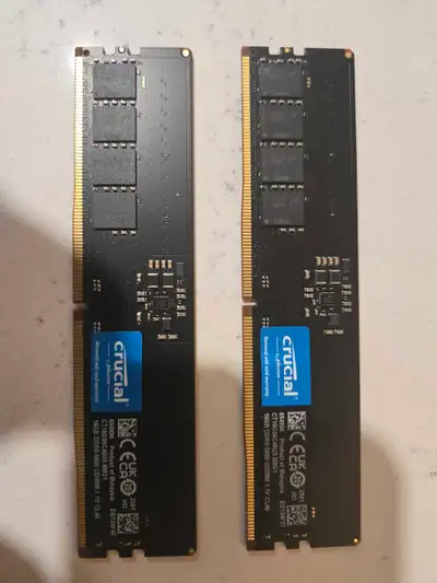 Crucial - DDR5 - 32GB (2x16gm) - RAM, View more
